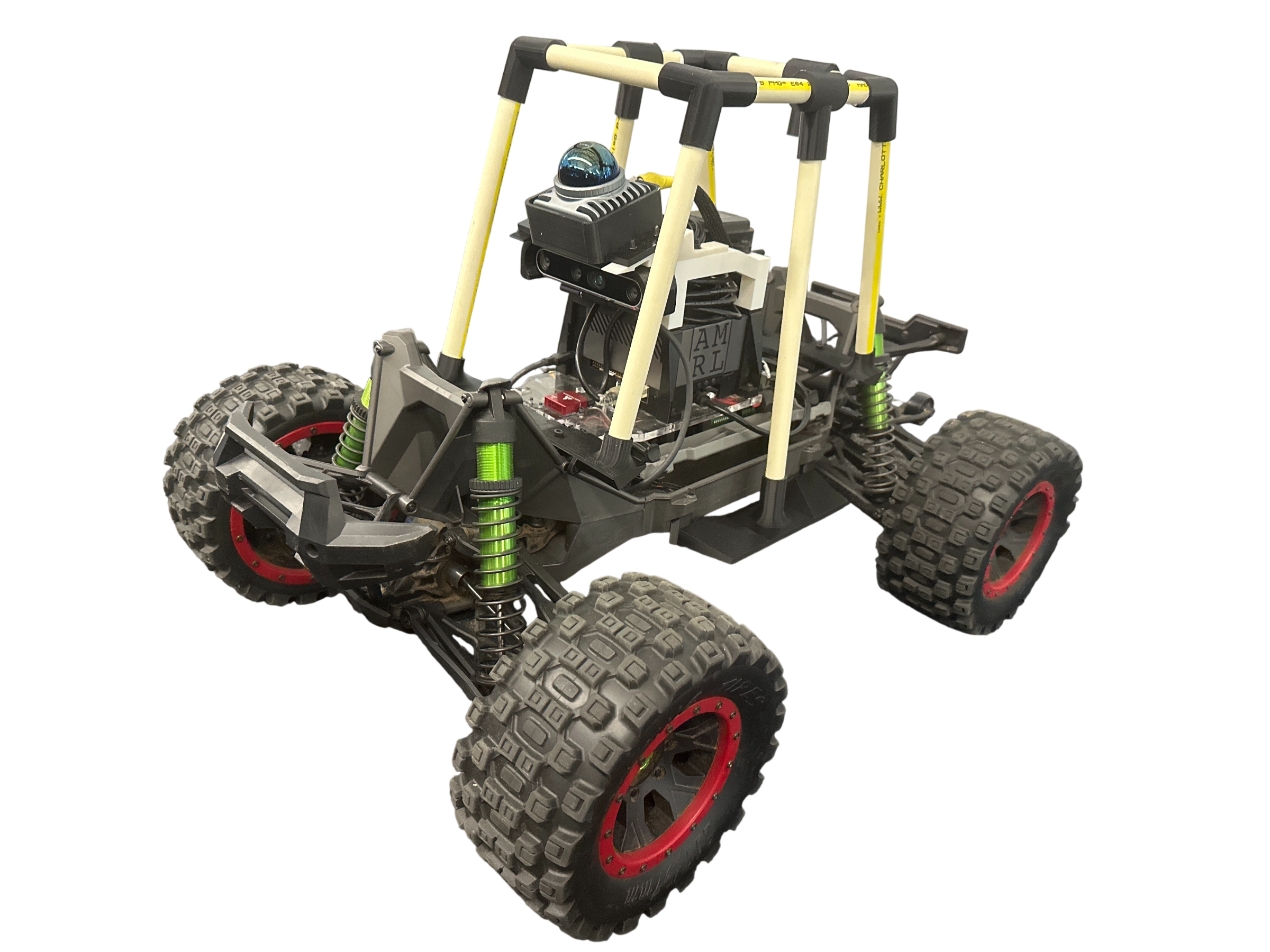 UT AlphaTruck with its protective frame