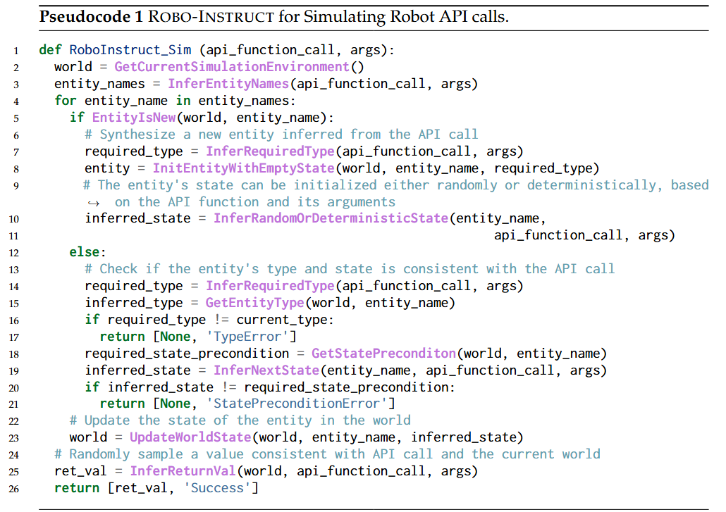robo-instruct framework